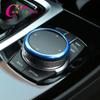 Car Control Multimedia Knob Button Decorative Cover Trim Ring Sticker for BMW 5 Series G30 G38 X3 G01 X4 G02