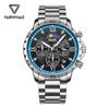 Mark Fairwhale 5048 Fashion Quartz Watch Men Multifunction Wristwatch Chronograph Calendar Luminous Watches for Man Reloj Hombre
