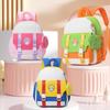 Kids Girl School Bag With Cute Anime Pattern And Ergonomic Shoulder Straps For Preschool