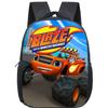 Blaze and the Monster Machines Backpack Boys Girls Kindergarten Bookbag Cartoon Car School Bags Toddler Waterproof Small Daypack