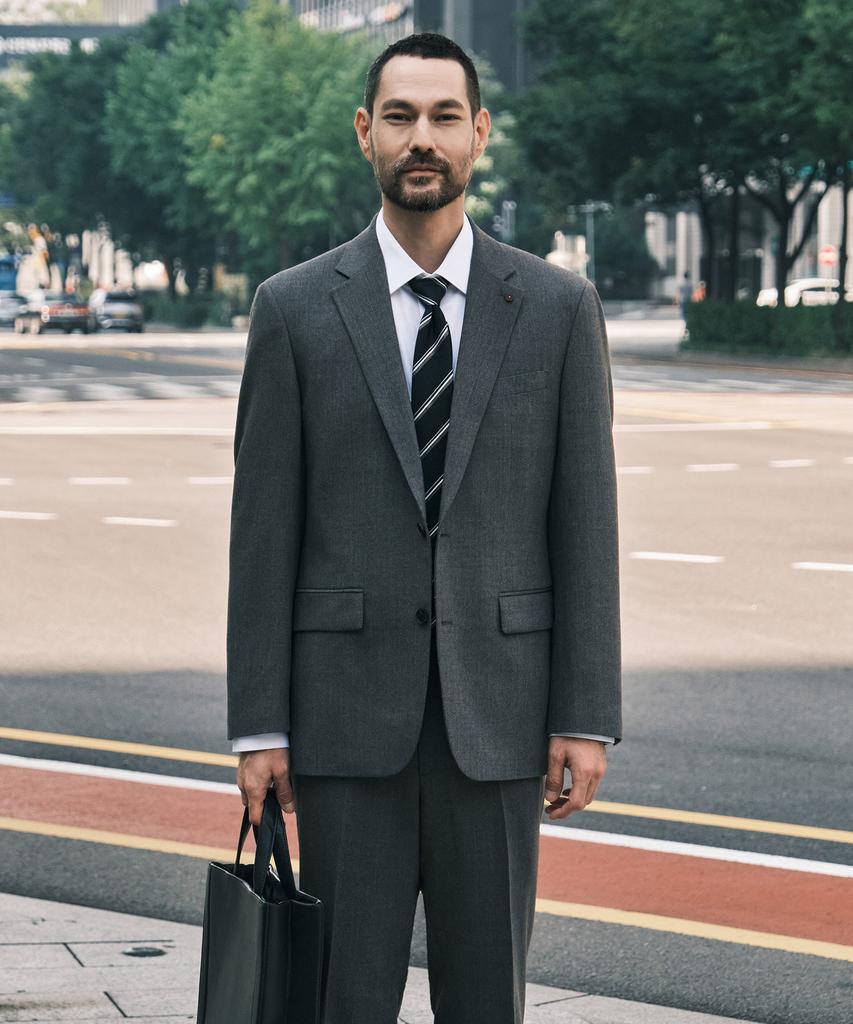 STCO Portugal Paulo Fine Texture Formal Jacket_Beige (Comfort Fit)_Ssjwd92Nsd