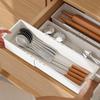 Durable Plastic Drawer Organizer Adjustable Compartments Multi Size for Office Desk Kitchen Bedroom Storage
