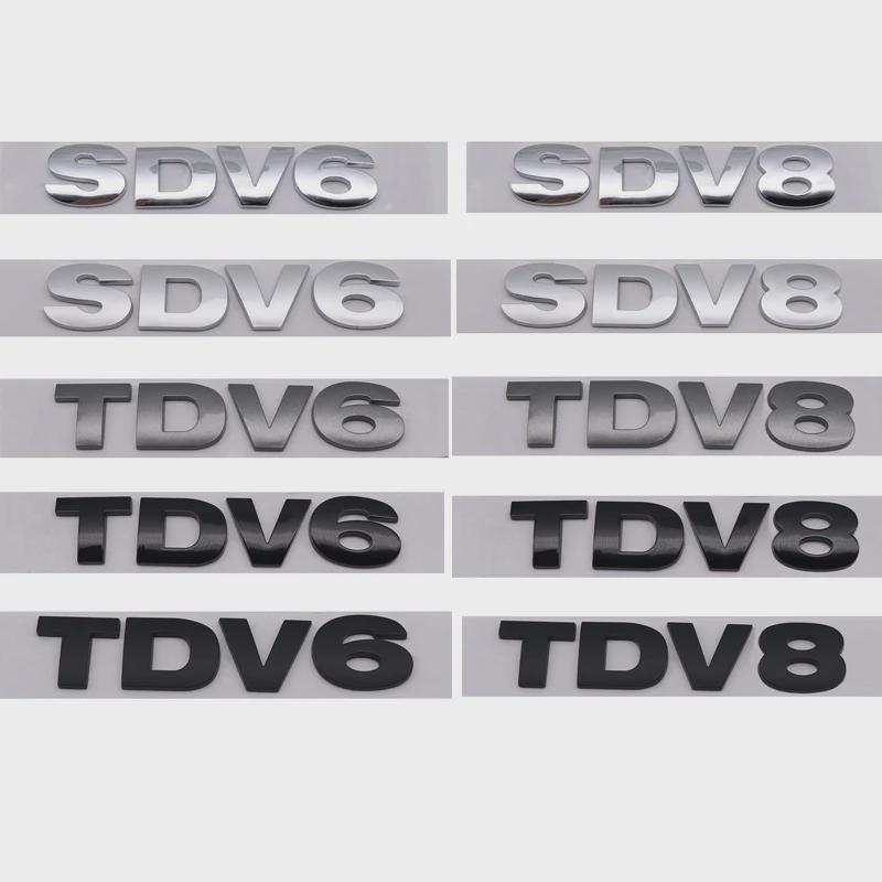 3D ABS Chrome Letters Logo Car Rear Trunk Emblem Badge Stickers for La-nd Ro-ver Dis-covery Ra-nge Rov-er D-efender Accessories