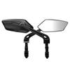 Bicycle Handlebar Reflector Rear View Mirror Mountain MTB Electrical Bike Scooter Wide-Range Cycling Adjustable Angles Mirrors