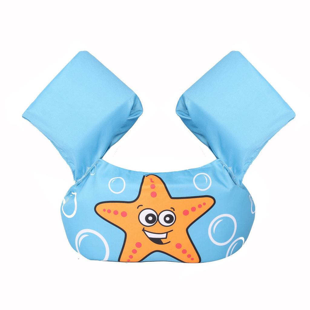 Cartoon Kids Swim Vest Child Swimming Jackets Toddlers Floatie Swim Trainer Jackets for Child Learn Swiming Training