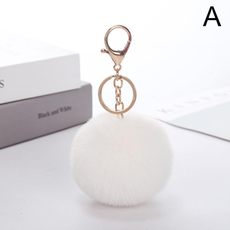 1 шт. автомобильные украшения брелки меховые пушистые плюшевые шарики сумочка ювелирные изделия женские подвески брелок мода
