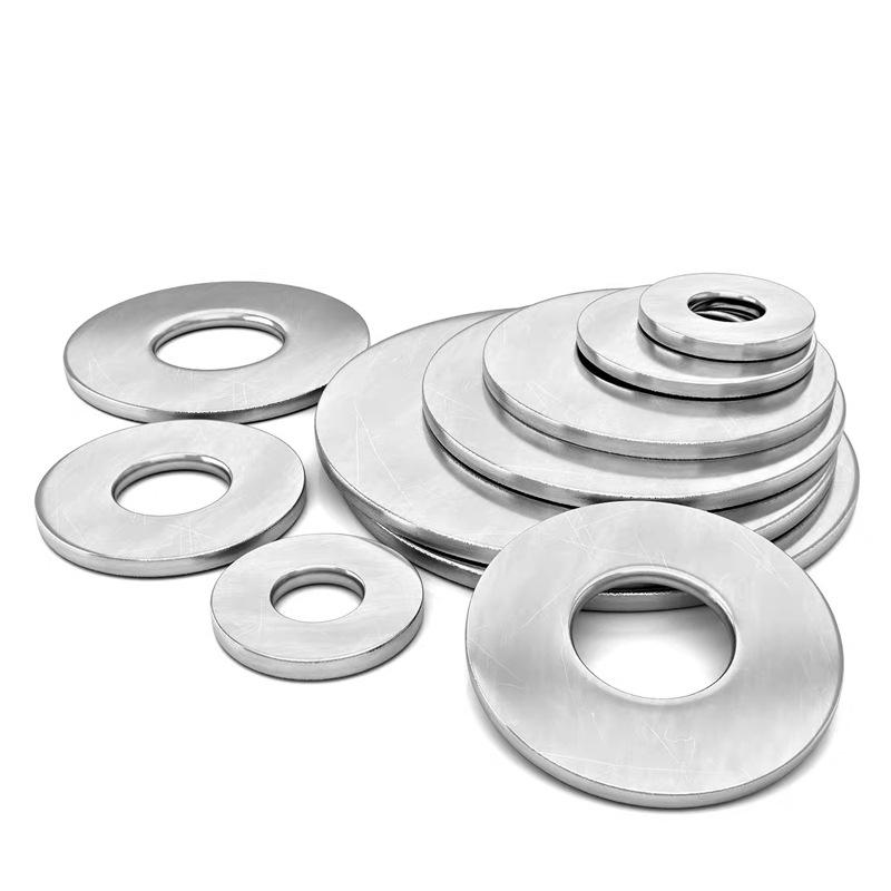Oversized 304 Stainless Steel Flat Washer, Thick and Ultra-thin Options, M1.6-M36
