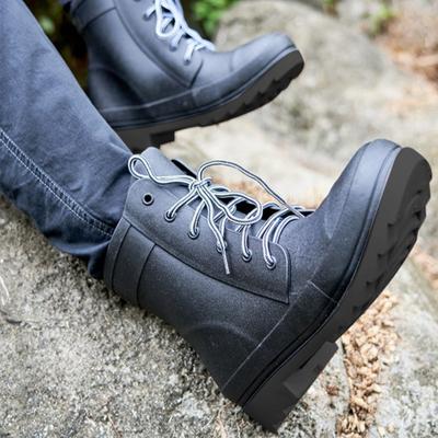 Модные высокие спортивные кроссовки для женщин 2025 Осень Плоская подошва Повседневные Универсальные с уличными резиновыми сапогами Уличные рыцарские женские ботинки