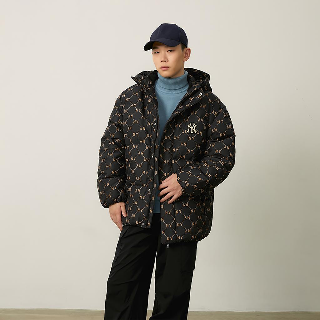 Новая коллекция MLB MONOGRAM New York Yankees 24FW Куртка Унисекс Черная 3ADJM1146-50BKS