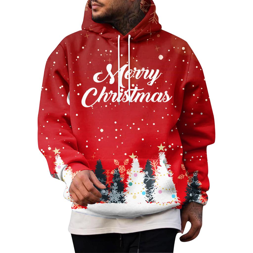 Мужской Спортивный Повседневный С Длинными Рукавами С Карманом Капюшон Толстовка