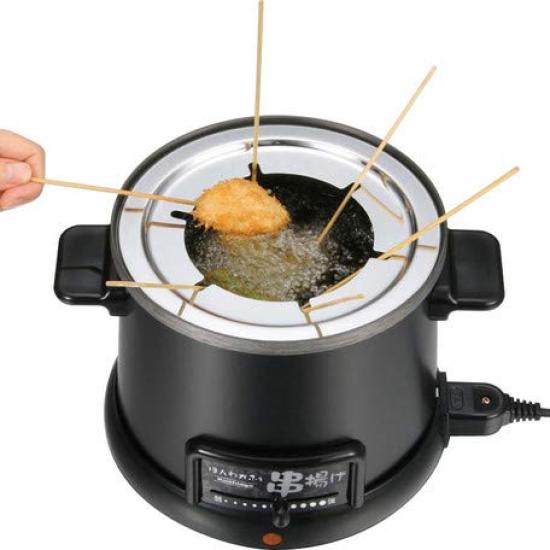 MJ Honwakafe Электрическая настольная сковорода-вертел HR-8952