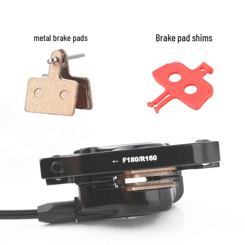 Гидравлические дисковые тормоза для горного велосипеда HASSNS с металлическими колодками