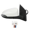 Super White Power Heated Side Mirror With Turn Signal Replacement for E170 2014?2019 LHD