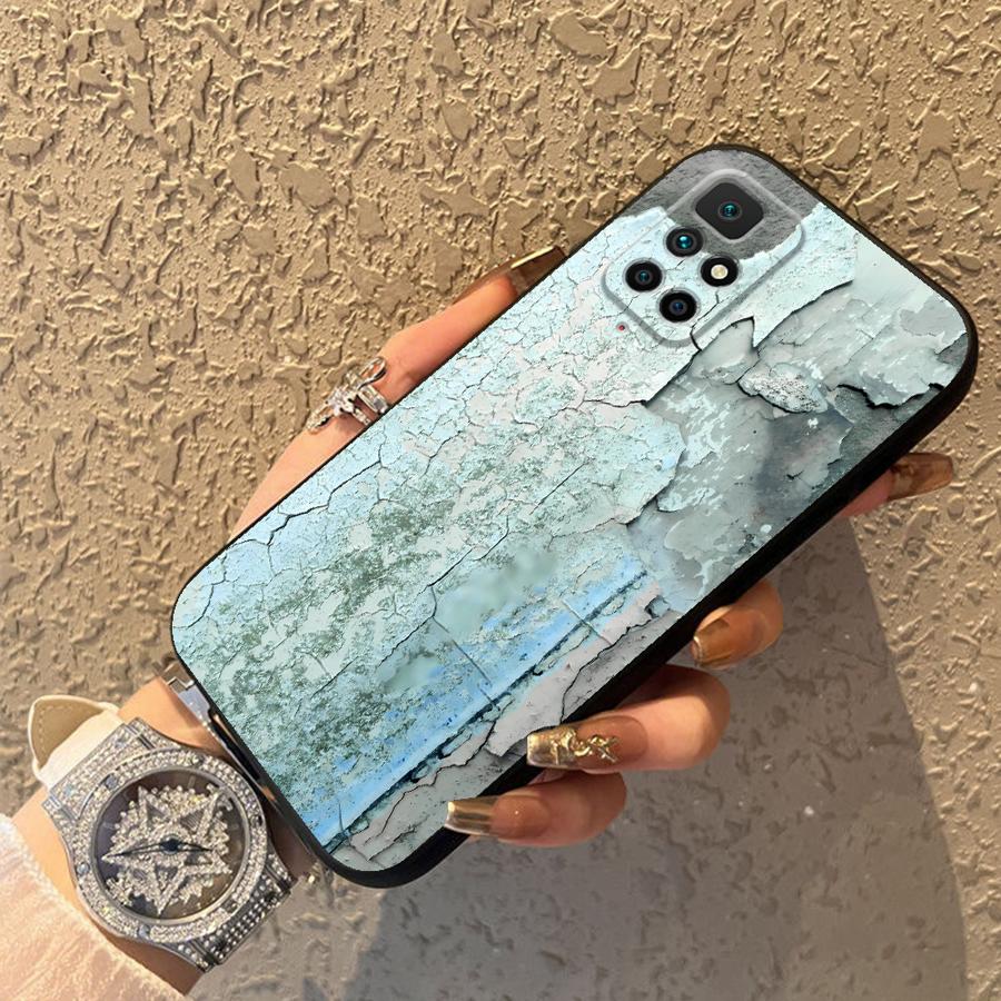 Ретро-кейс с ржавыми пятнами для Xiaomi Redmi 9A 9C A5 A1 A2 Plus 10 K40 K50 Gaming 13C 12C K60 9T 12 Чехол для телефона Funda