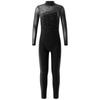 Kids Girls Long Sleeve Shiny Rhinestone Hollow Back Skating Leotard One Piece Gymnastic Jumpsuit