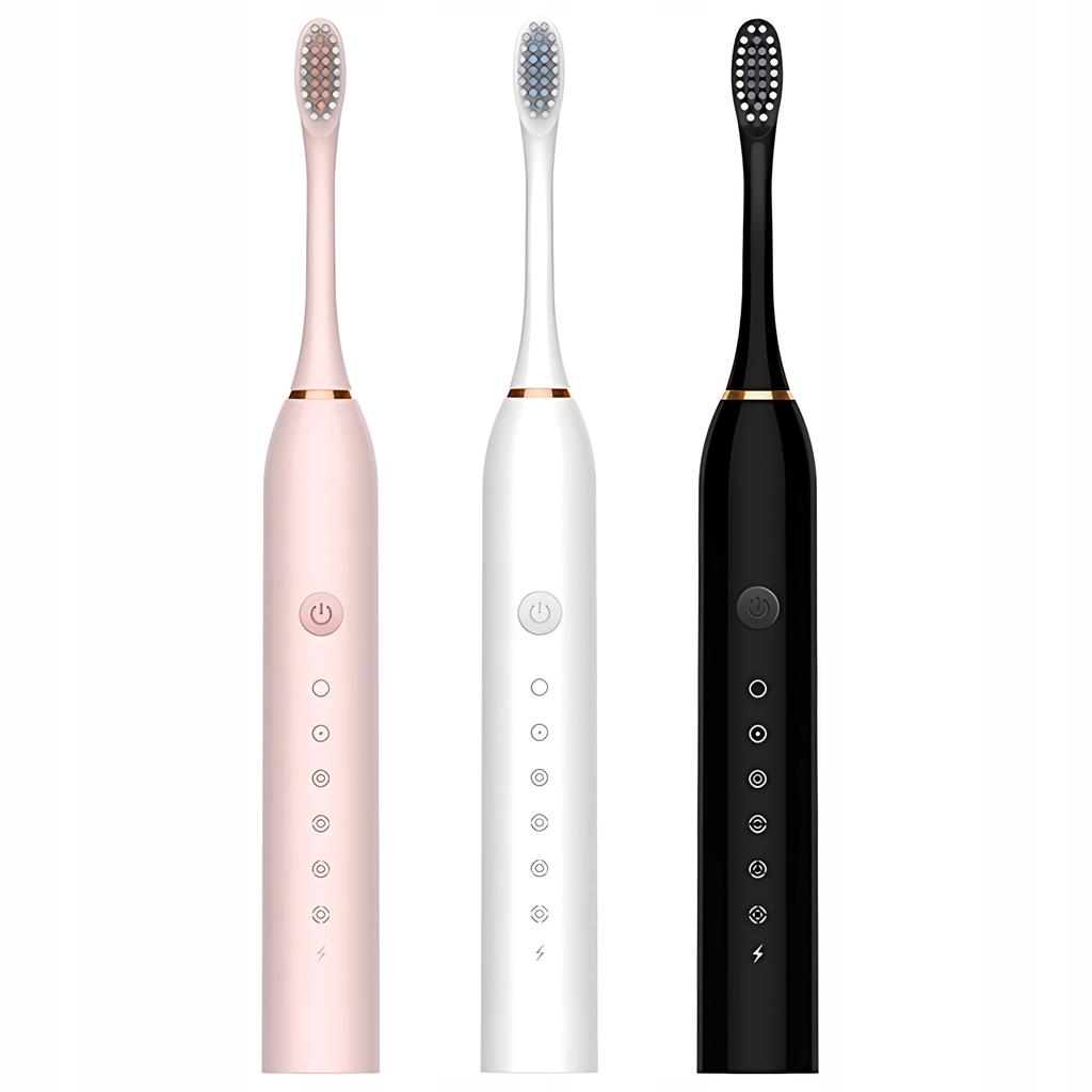 Sonic Electric Toothbrush with 4 Heads for Children and Adults