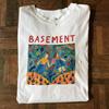 Basement Band Унисекс Белая Футболка с Коротким Рукавом Полный Размер S-5XL Унисекс Футболка