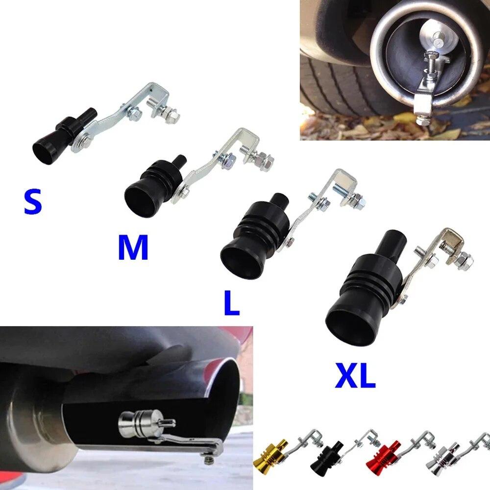 Автомобильный мотоцикл модифицированный эхолот выхлопной трубы турбо свисток универсальный хвост горло свисток выхлопная труба турбинный свисток аксессуар