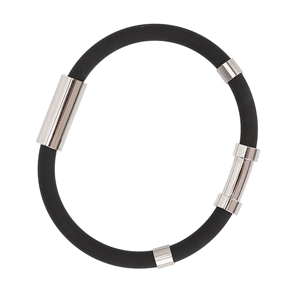 Anti Static Bracelet with Four Rings Silicone Eliminate Body Static Anti Static Wristband for Sports Winter