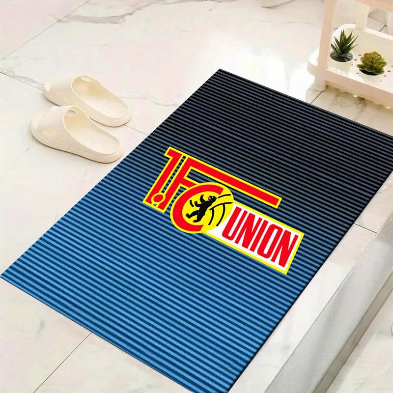 1. FC Union Berlin Carpet Rug for Living Room Bedroom Home Sofa Decoration, Kids play Non-slip Floor Mat