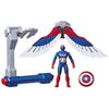 Figurine Captain America Commandes de vol, Marvel Epic Hero Series Captain America: Brave New World, dès 4 ans