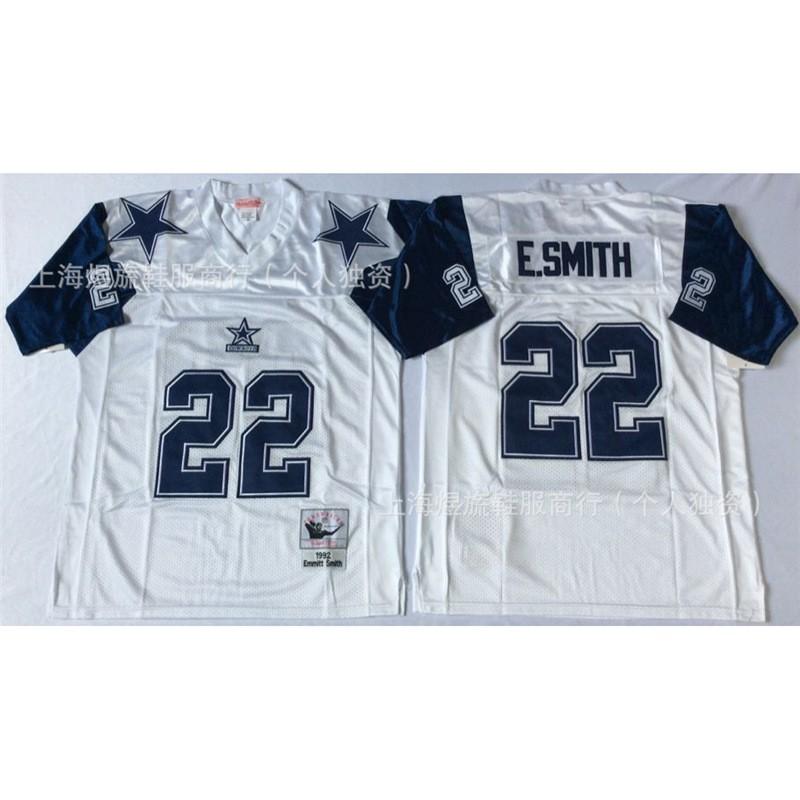 Dallas Cowboys Retro NFL Jersey 21 22 Embroidered Throwback Football Uniform Men Sports Fan Apparel