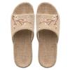 Summer Women Beach Slippers Comfortable Linen Flip Flop Female Non-slip Hemp Slides Ladies Home Casual Shoes Sandals