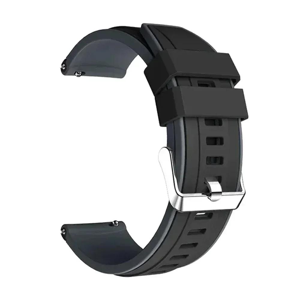 Silicone Strap For Realme Watch S 2 3 Pro 22mm Soft Smartwatch Bracelet Correa For Realme Watch S2 Two-Tone Wome Men Watch Bands