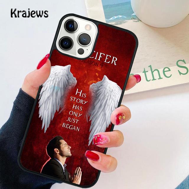 Американский сериал Люцифер мягкий чехол для телефона для iPhone 17 Air 16 15 14 plus 12 13 pro max coque Fundas