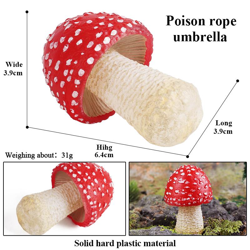 Oenux Игрушка для ролевых игр Милые фрукты Овощи Модель гриба Топперы для торта Еда Жуэ Семейное веселье Раннее образование для детей Подарок