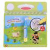 Water Coloring Drawing Book with Pen Kids Children Painting Educational Toy Gift(Farm)