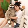 23-70cm Simulation Sloth Soft Dolls Animals Pillow Cartoon Creative Decor Toys Baby Comfort  Christmas Halloween Birthday Gifts