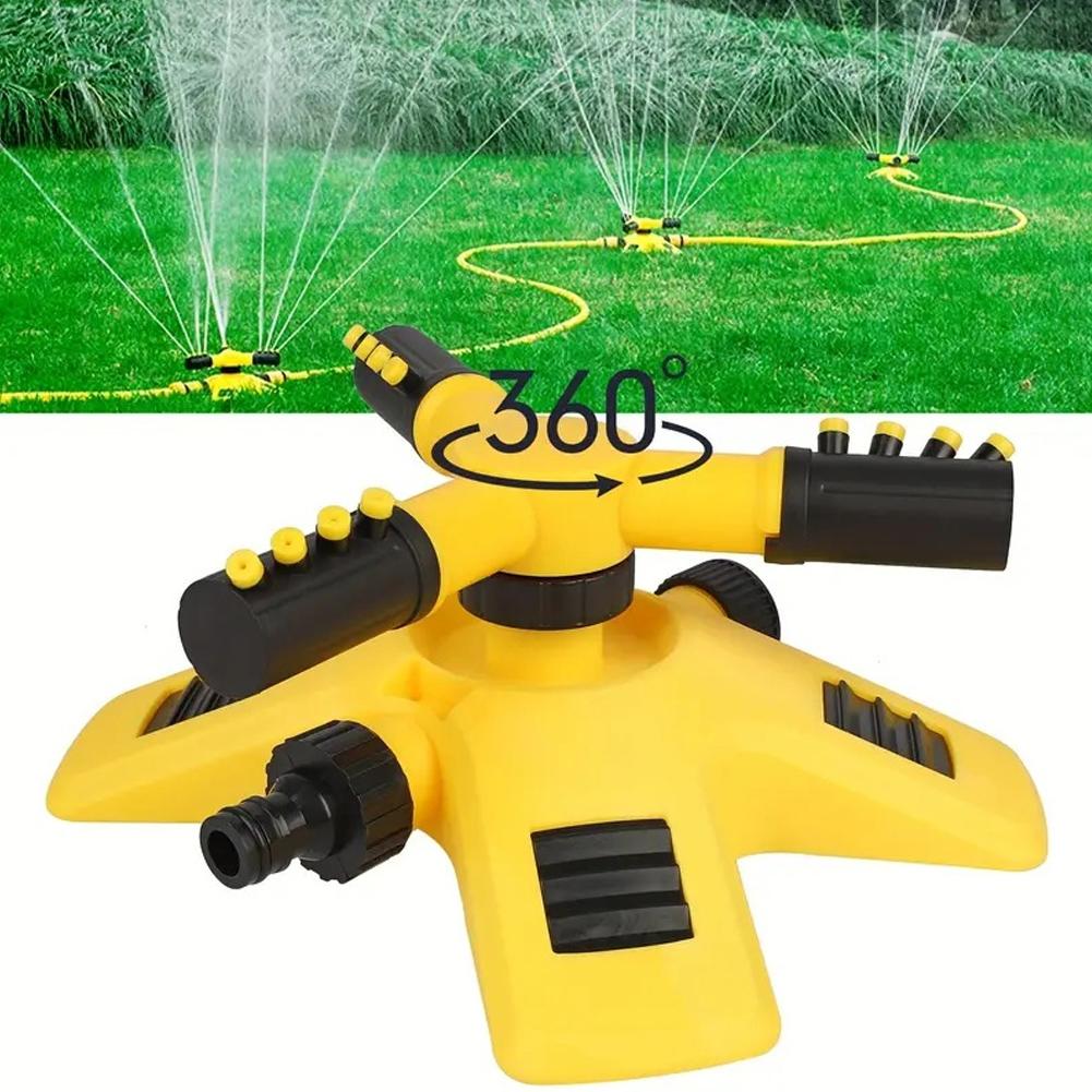 1/2/3PCS 360 Degree Automatic Rotating Water Pipe Garden Lawn Sprinkler Yard Large Area Coverage Watering Irrigation Spraye