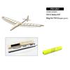Wooden Remote Control Airplane Kit 47inch Wingspan 36inch Length Aircraft DIY Assembly for Kids