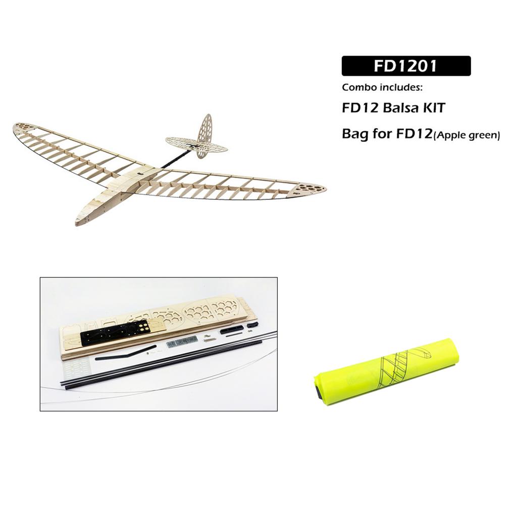 Wooden Remote Control Airplane Kit 47inch Wingspan 36inch Length Aircraft DIY Assembly for Kids