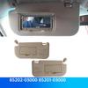 1 Pair Sun Visor for 2004-2010 Kia Sportage (Part: 85202-03000 / 85201-03000)