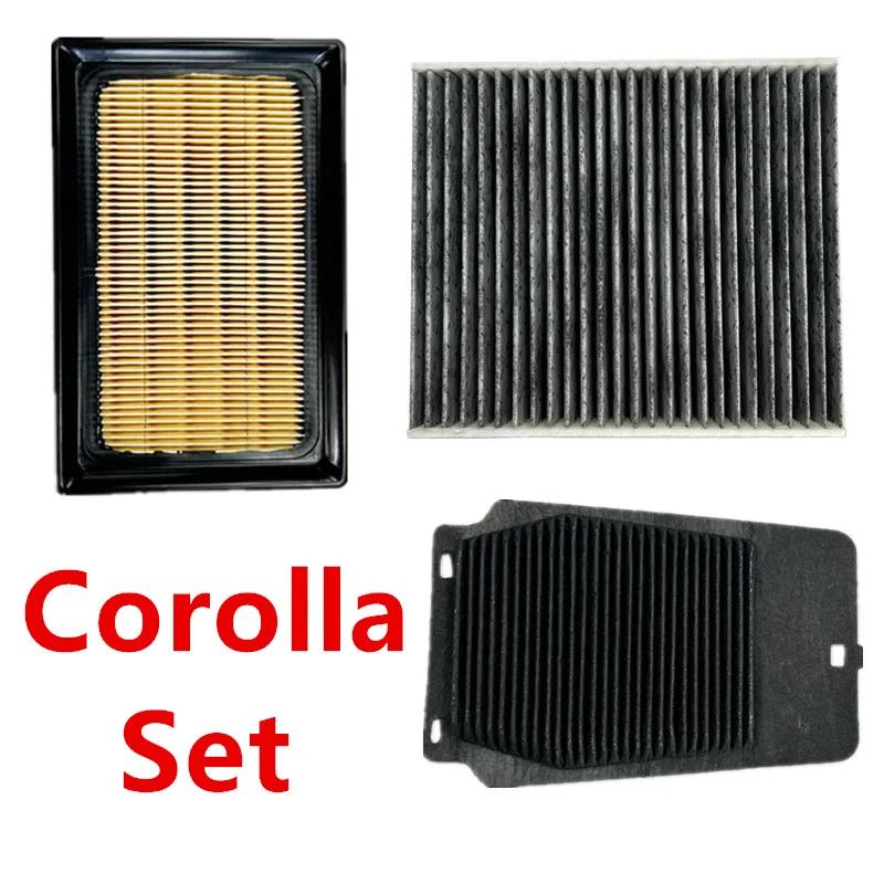 Air Filter Cabin and Battery Filter Set for TOYOTA COROLLA Hybrid C-HR 1.8 Hybrid PRIUS 1.8 Hybrid (PHV) 17801-0M030 G92DH-47070
