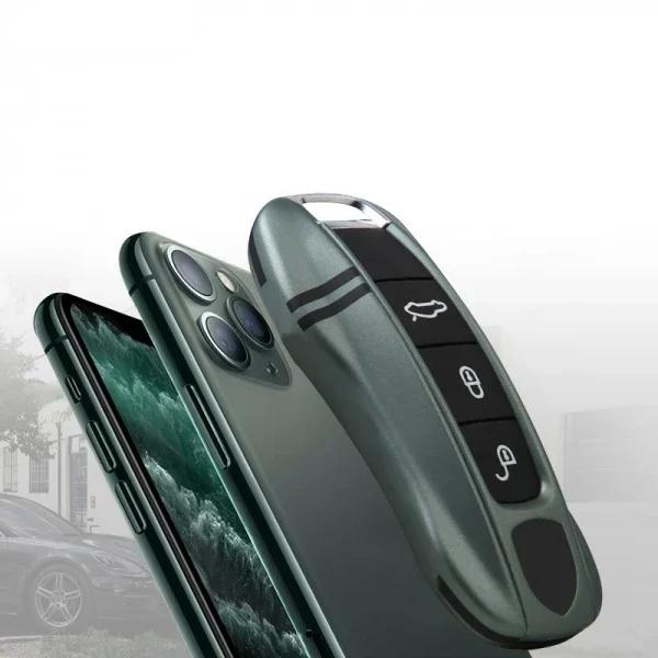AABKR1 For Porsche Macan Modified Key Case 718 Cayenne Key Case Panamera Key Chain 911 Car Accessories