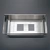 Hotel Bathroom No Drilling Stainless Steel Shower Storage Shelves, Adhesive Removable Large Capacity Wall Mount Bath Organizer