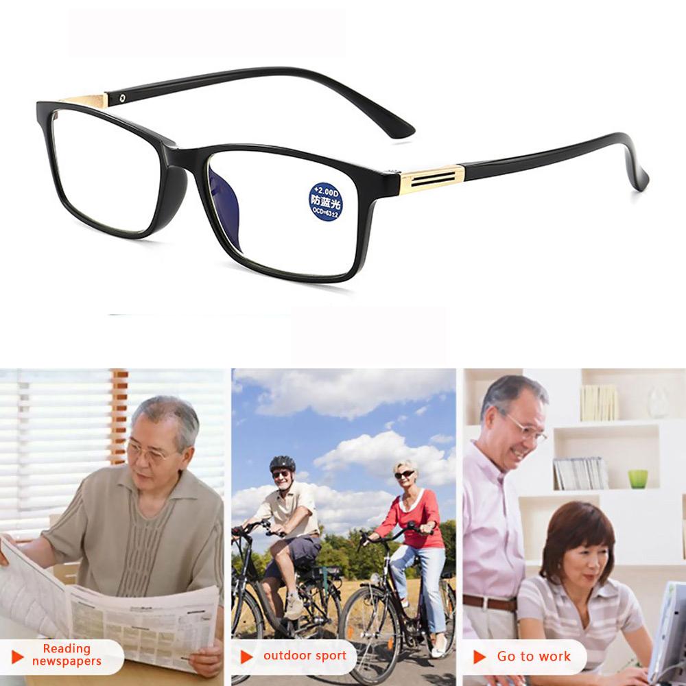 Vision Care Portable Eyeglasses Reading Glasses Presbyopia Eyeglasses Blue Light Blocking Glasses