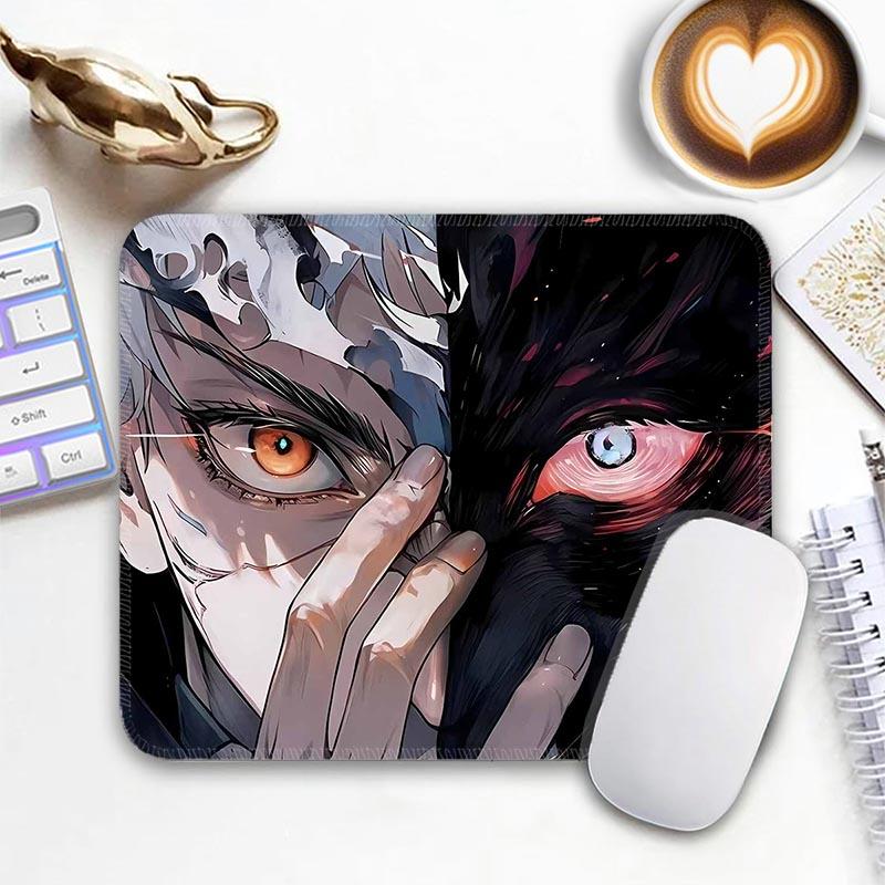 Игровой коврик для мыши Satoru Gojo из Jujutsu Kaisen, стандартный, маленький, для путешествий, нескользящий, офисный