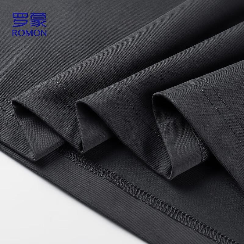 ROMON Men's Seamless Ice Silk Short Sleeve T-Shirt P030