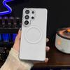 Чехол для Samsung Galaxy S26 Ultra Жесткий ПК Прозрачный Удобное ощущение кожи Магнитный Противоскользящий Защитный Чехол для Galaxy S26Ultra Оболочка