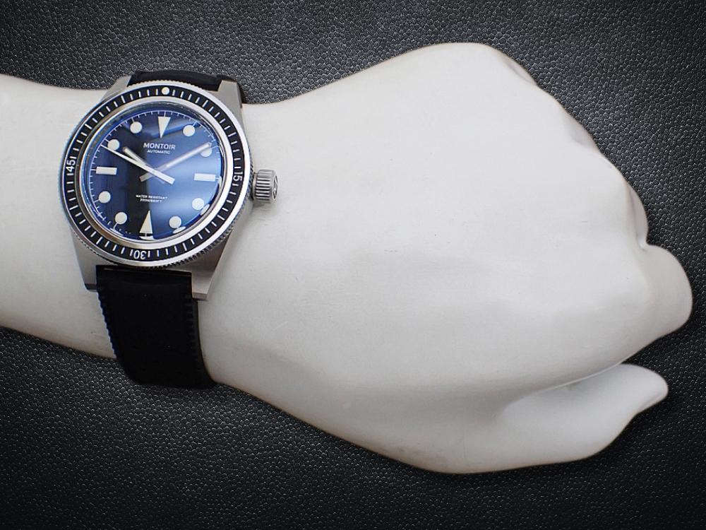 Montoir MWMOD-01 V2 Professional Diver Automatic SS Black Dial Used