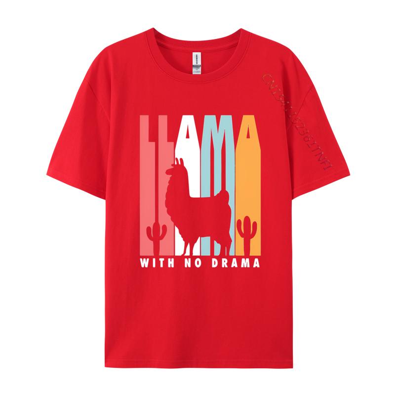 Luxury Designer With No Drama Retro Feel T Shirts Unisex Novelty T Shirt Cotton Fast Shipping Graphic Tees Unisex