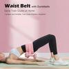 Slip-Resistant Booty Belt Widen Weight Belt Versatility Hip Thrust Belt  for Dumbbell
