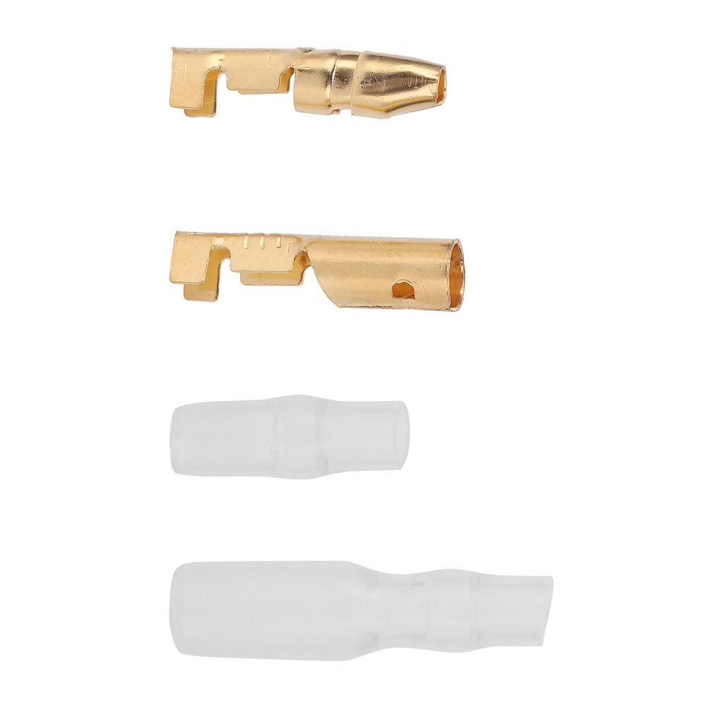 200 шт. 4,0 мм клеммный соединитель автомобильный электрический провод соединитель золотой промышленные принадлежности