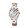 [SEIKO WATCH] LUKIA Lady collection Renewal Models Solar Radio Wave SSQV104 Silver & Pink Gold White