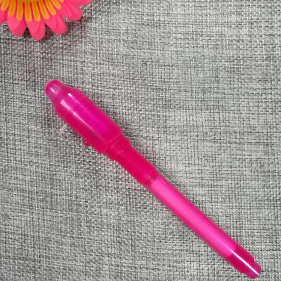 Ручка с невидимыми чернилами, встроенный УФ-свет, волшебный маркер, подарок, школьные канцелярские товары для студентов