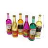 6pcs Mini 1/12 Dollhouse Fruit Wine Bottle Doll House Simulation Food Home Props Kitchen Accessories